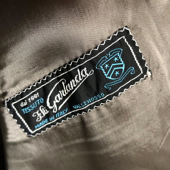 Boxy 1980 Tessuto Garlanda  Suit Made in Italy - Picture 4 of 4